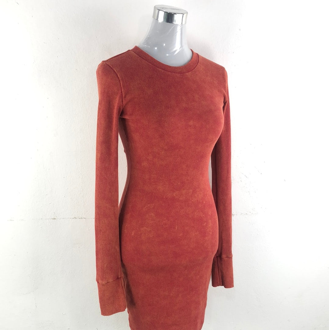 Vestido Naranja Forever21
