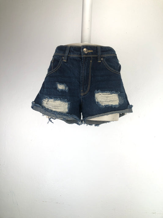 Short Jeans Azul Stradivarius