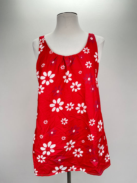 Blusa Rojo Floral Variangis
