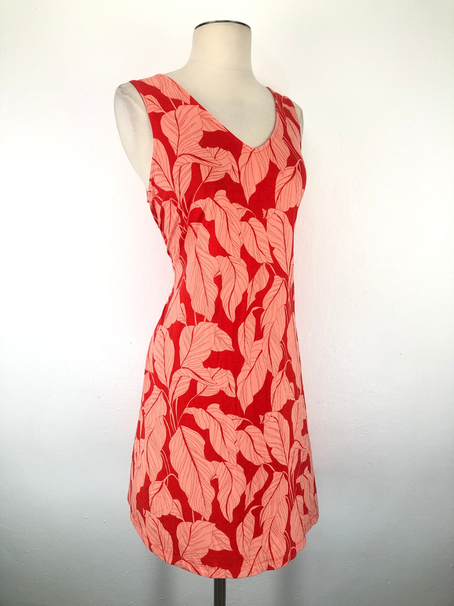 Vestido Naranja de Flores St Johns Bay
