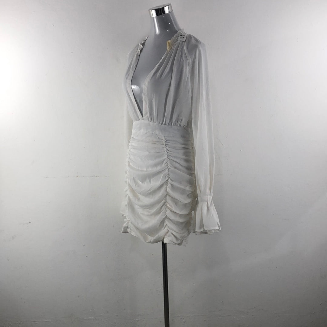 Vestido Blanco Prettylittlething