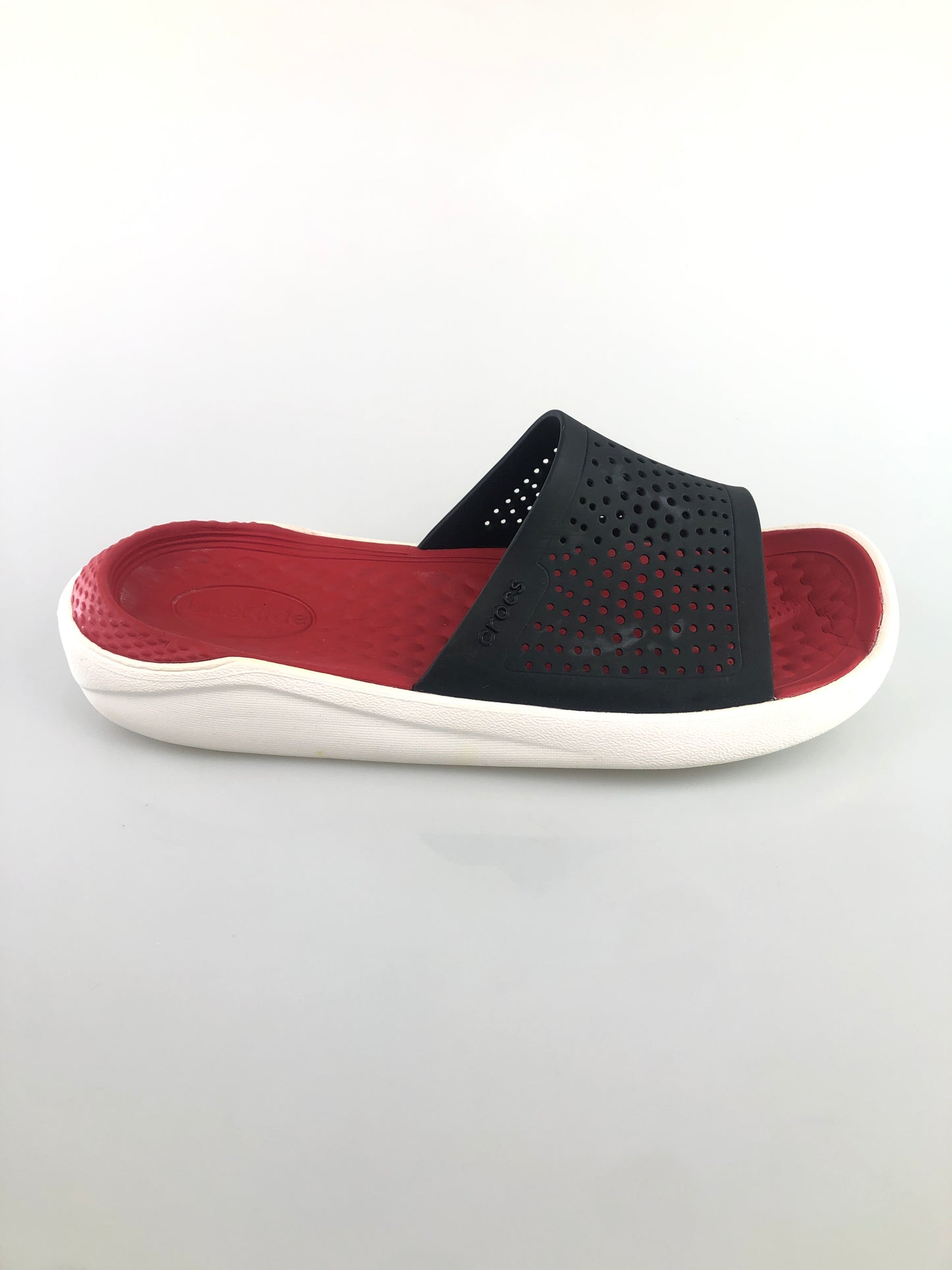 Sandalia Rojo Habierta Crocs