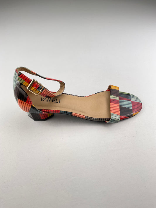 Zapatilla Multicolor de Tacón Van Eli