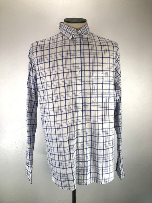 Camisa Blanco de Cuadro CTY Co