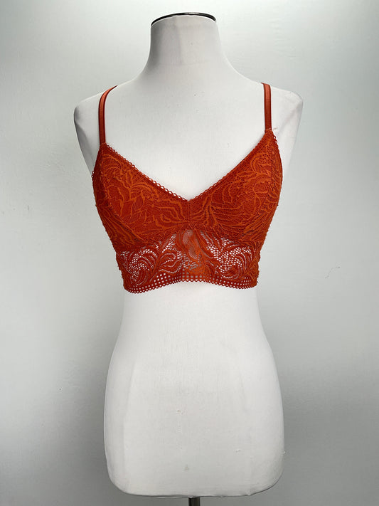 Blusa Marron Floral Auden