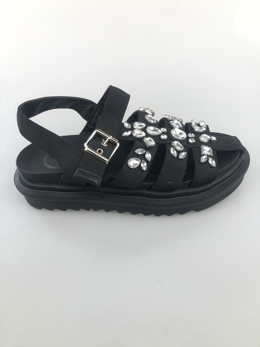 Sandalia Negro Truffle