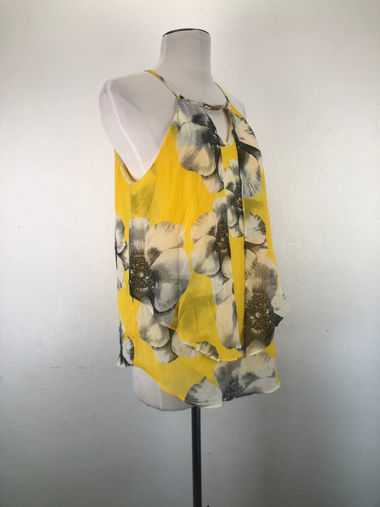 Blusa Amarillo Floral A. Byer