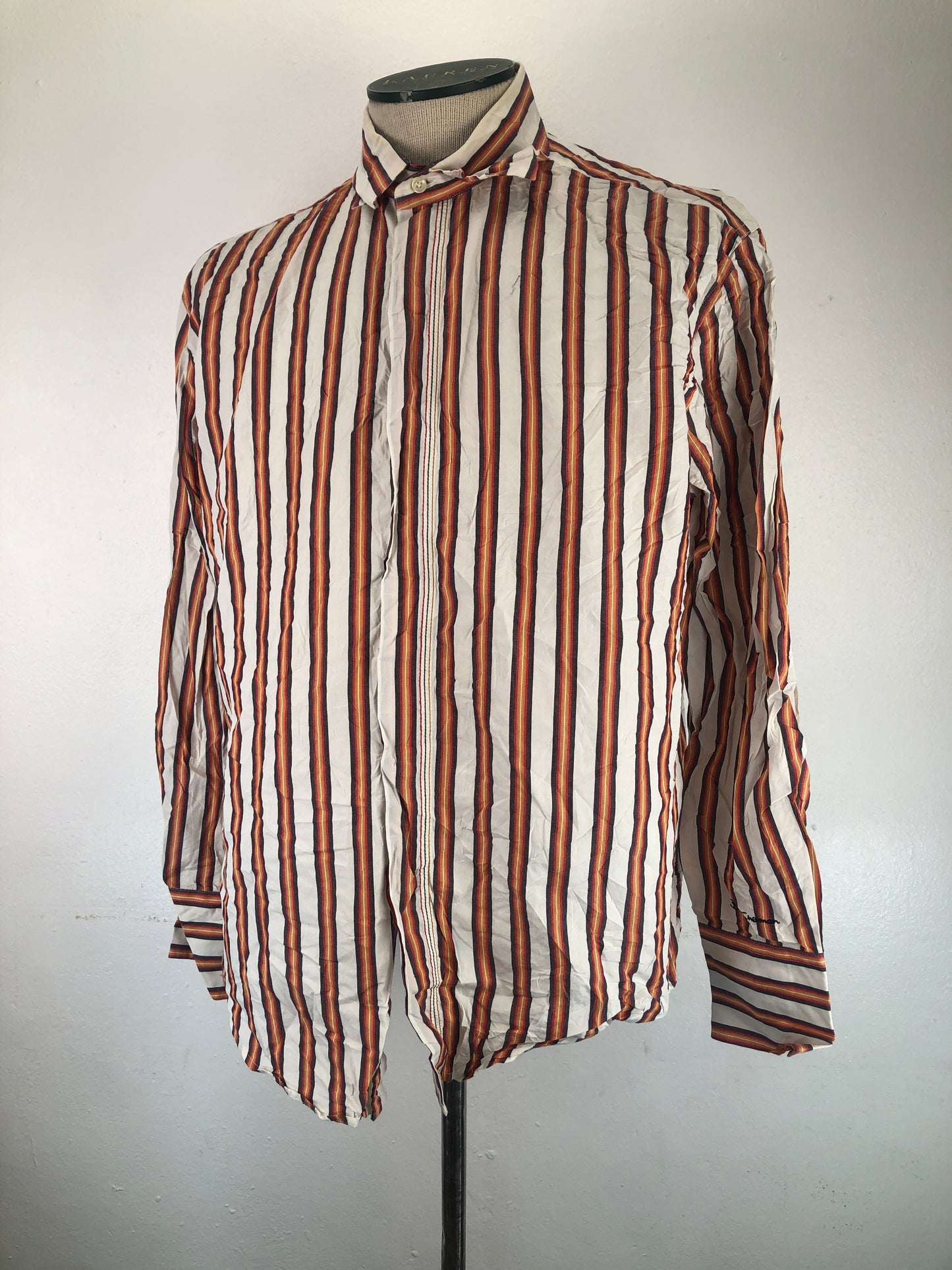 Camisa Multicolor De Rayas Ben Sheman