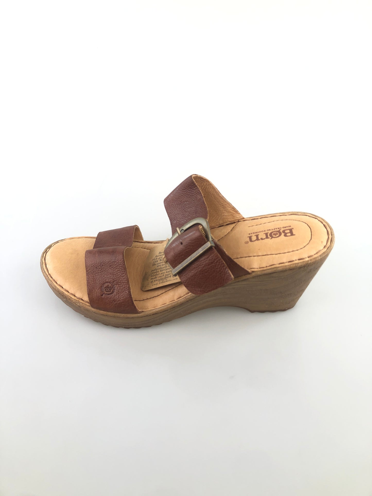 Zapatilla Marron de Plataforma Born