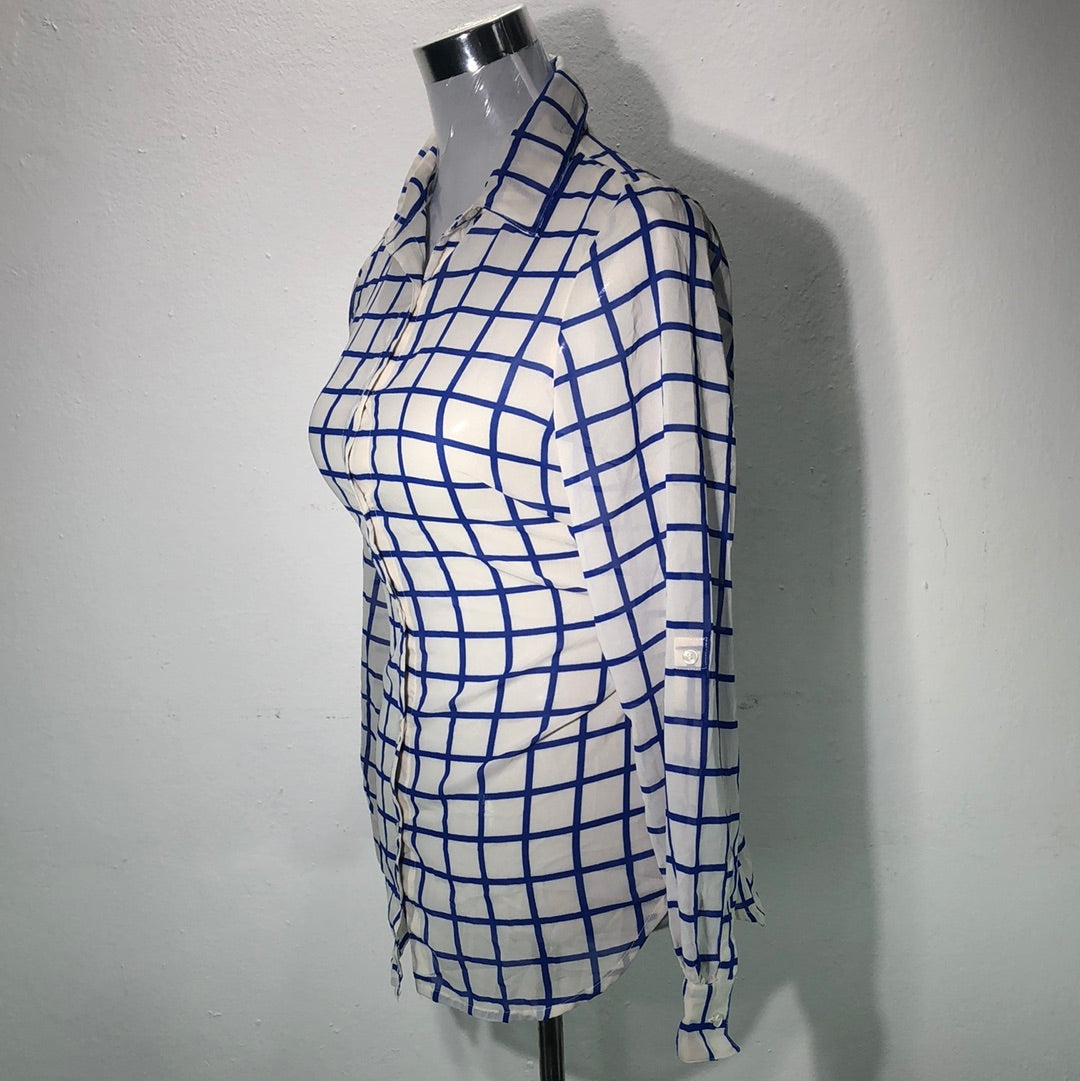 Camisa Azul de Cuadro