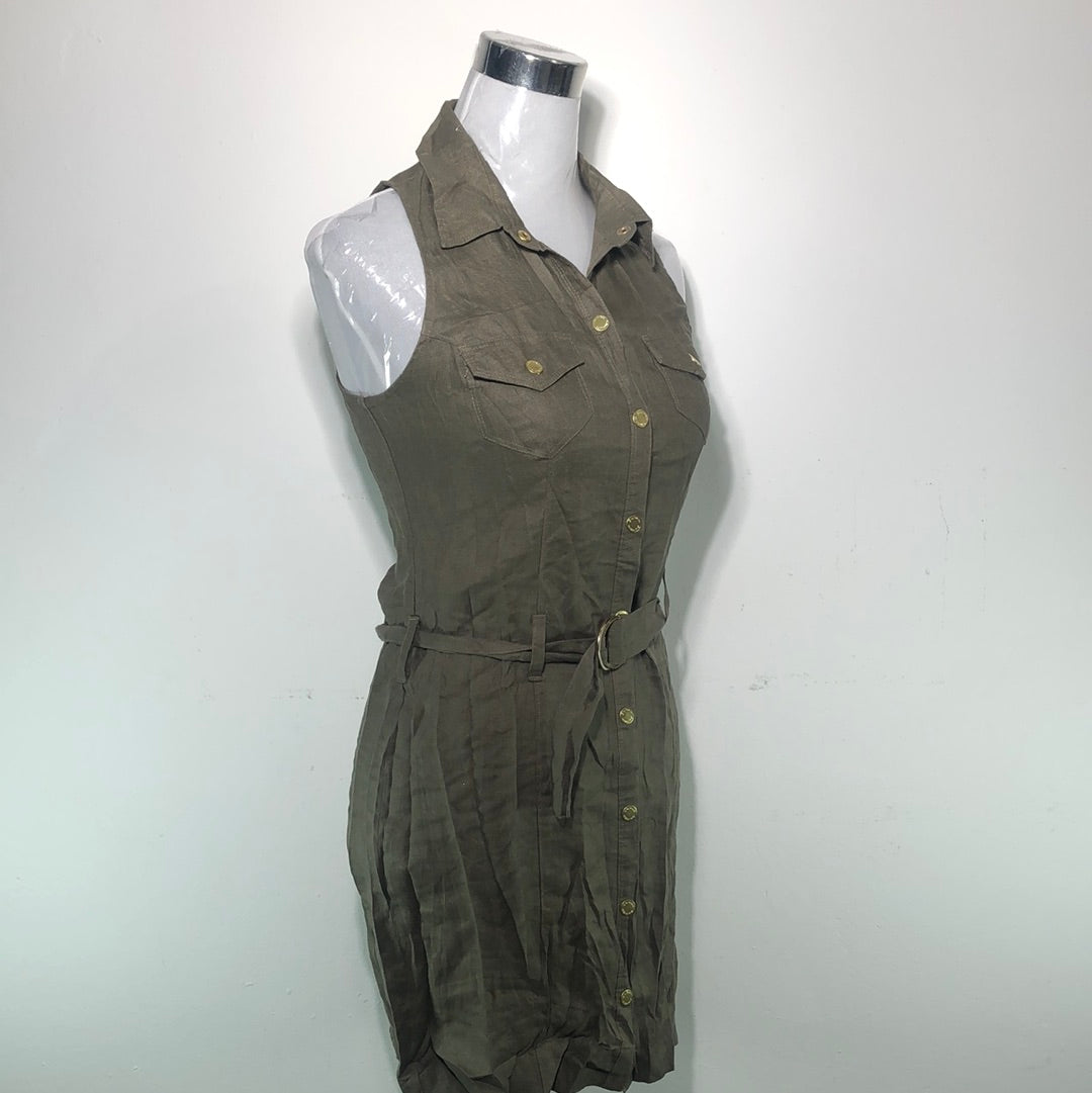 Vestido Verde Militar Guess