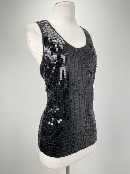 Blusa Negro de Brillo Faith