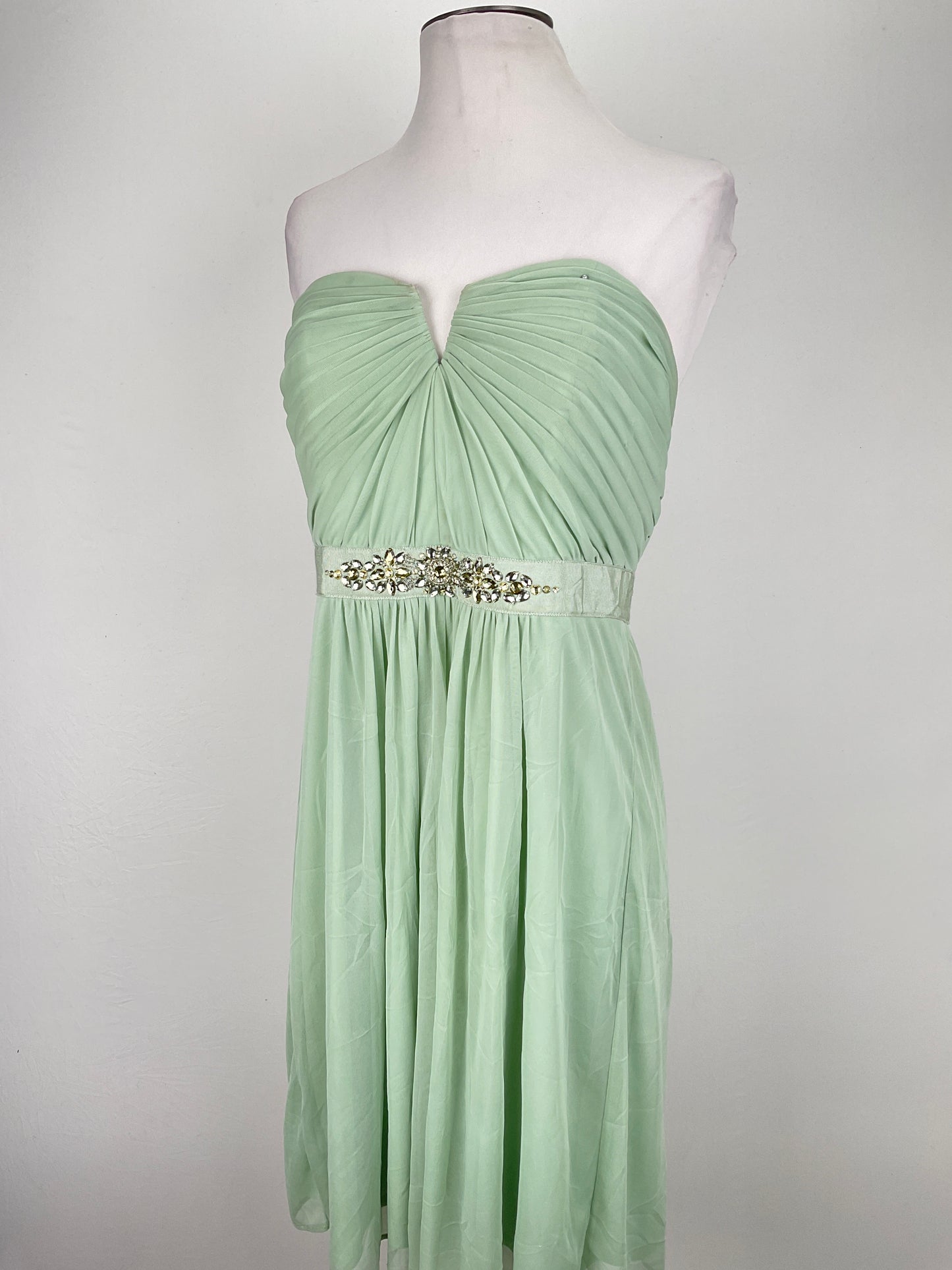 Vestido Verde Adrianna Papell