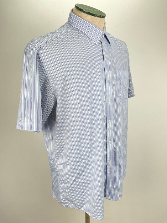 Camisa Azul claro de Rayas N. Romanar