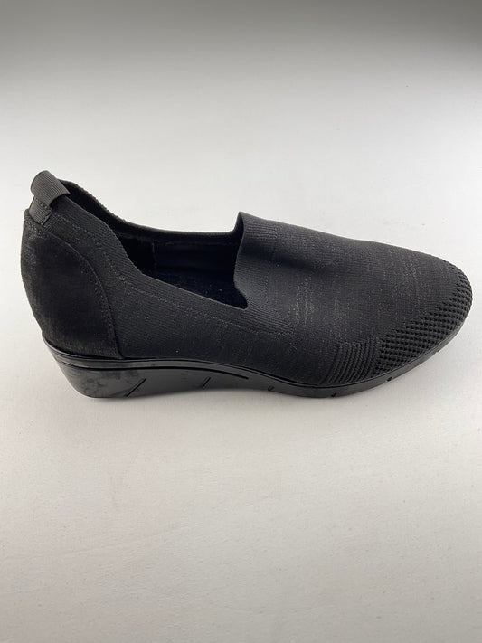 Zapatos Negro Plataforma Stretch