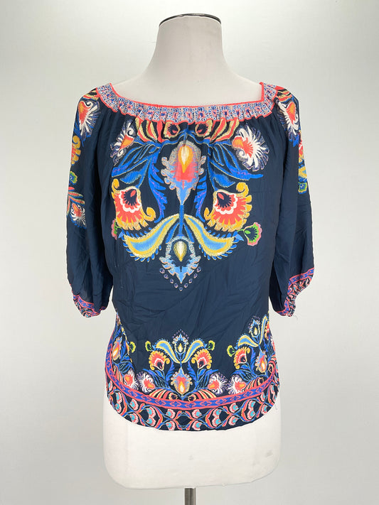 Blusa Azul marino Floral Jealous Tomato