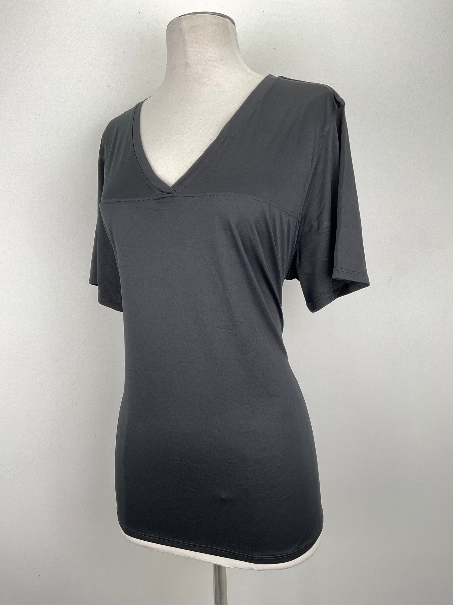 Camiseta Negro See Reverse For Care
