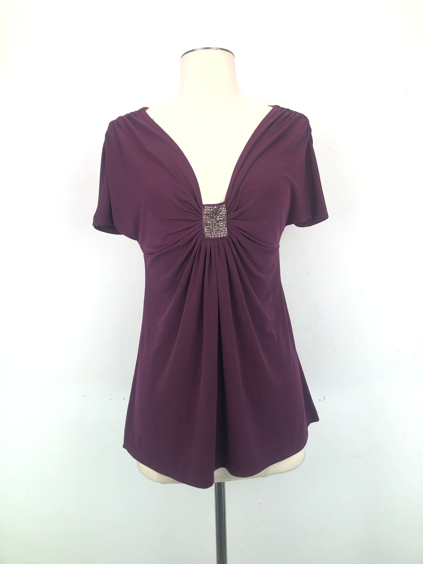 Blusa Rojo Vino Express
