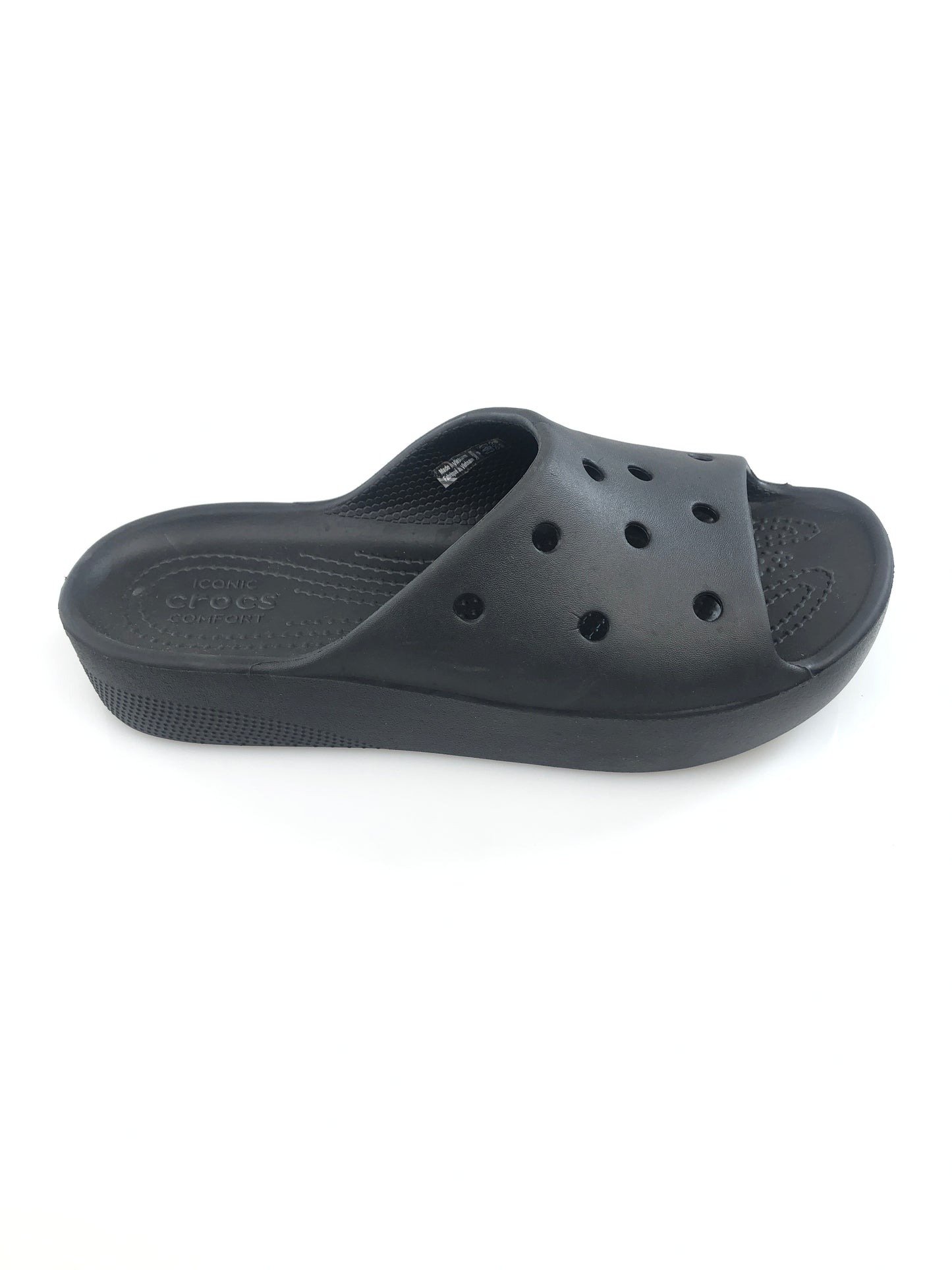 Sandalia Negro Crocs