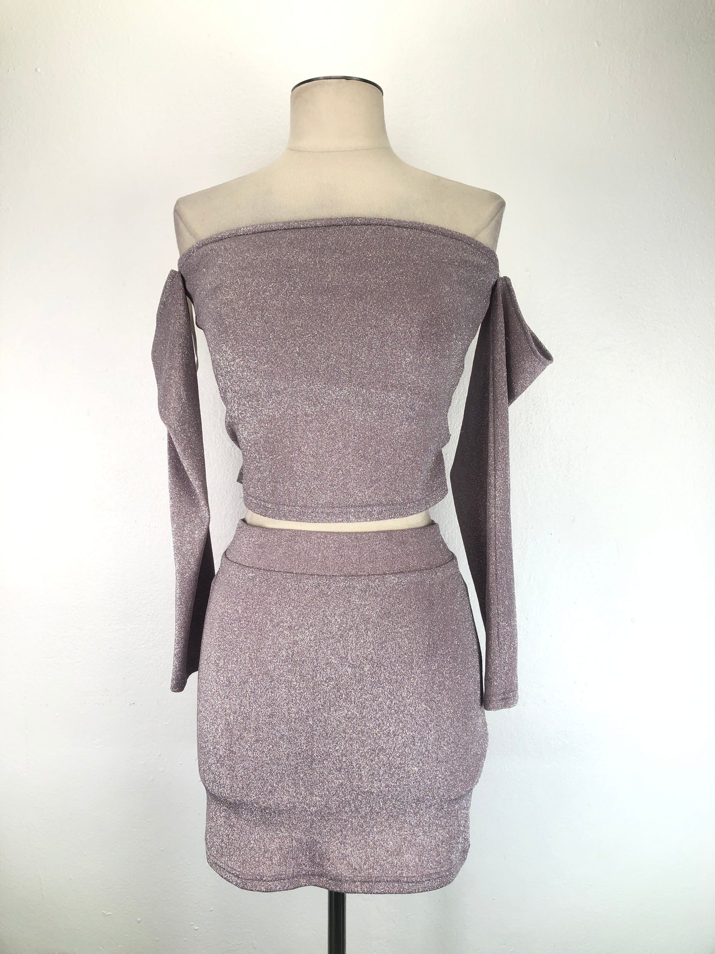 Conjunto Plateado Forever 21