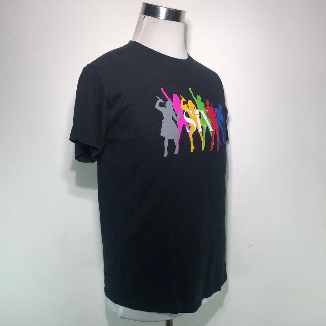 Camiseta Negro Six