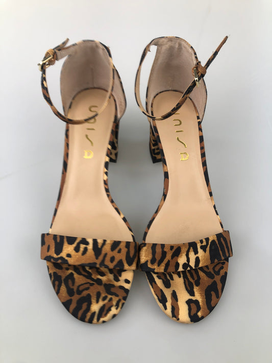 Zapatilla Animal Print de Tacon Unisa