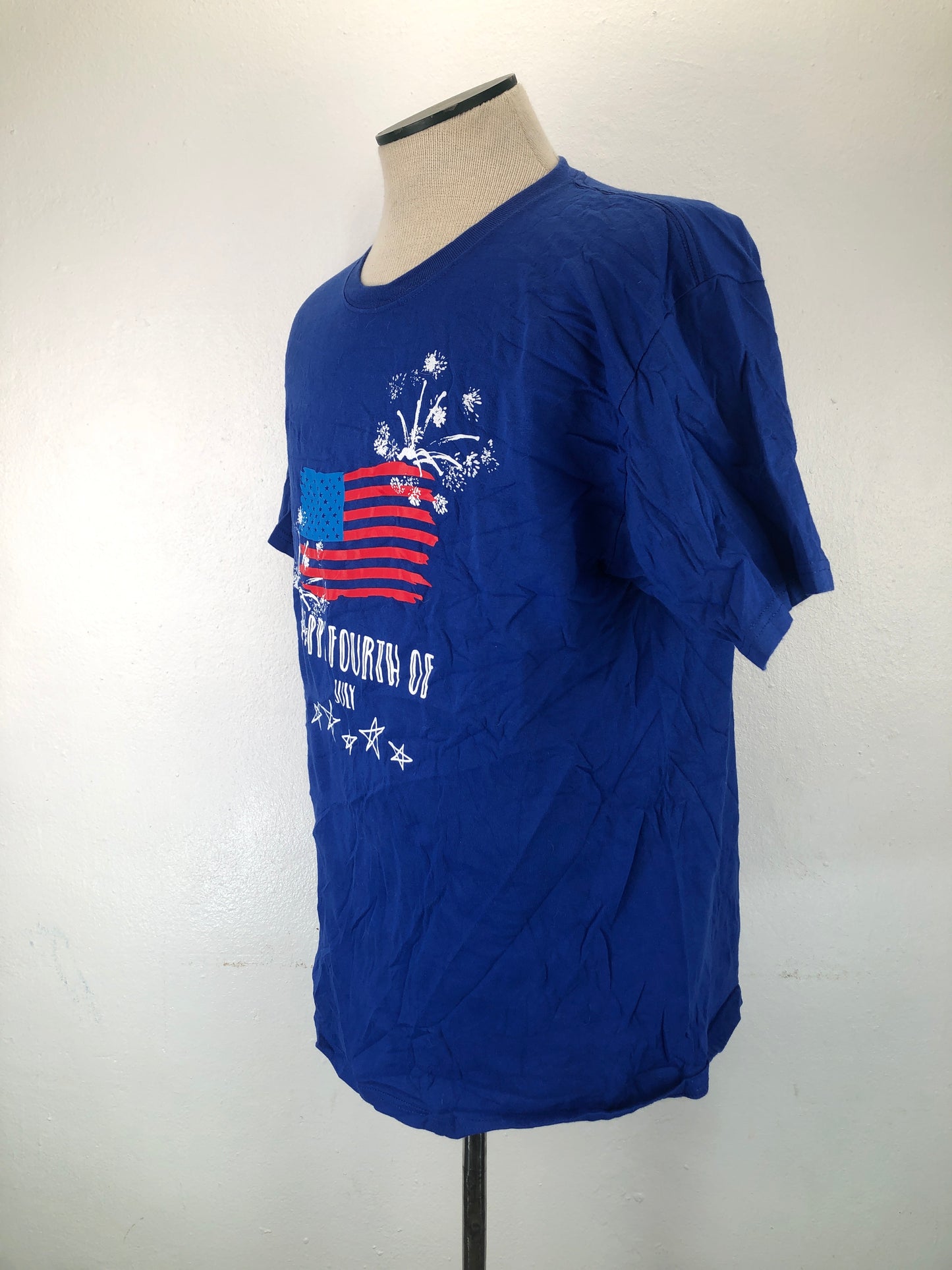Camiseta Azul Hanes