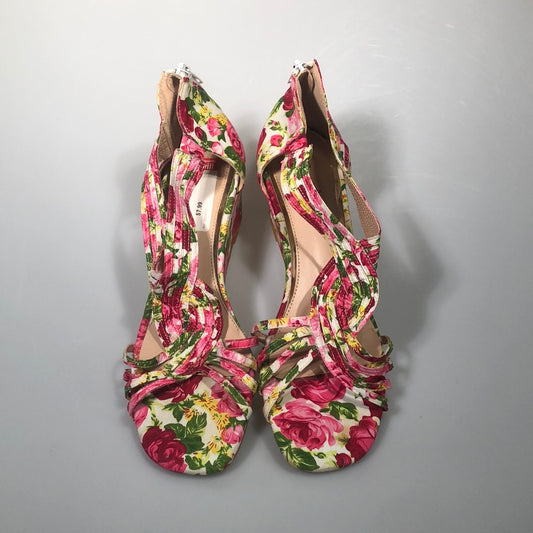 Zapatilla Rosado de Flores Angel Steps