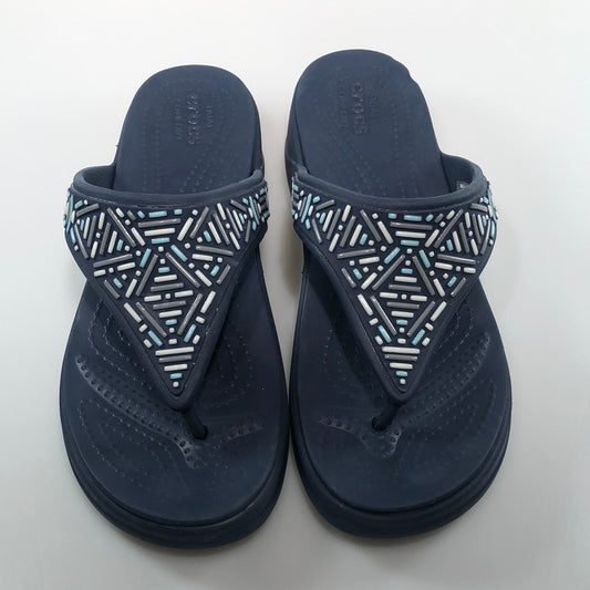 Sandalia Azul Marino Crocs