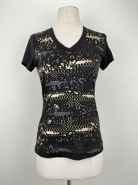 Camiseta Negro de Lunares Fila