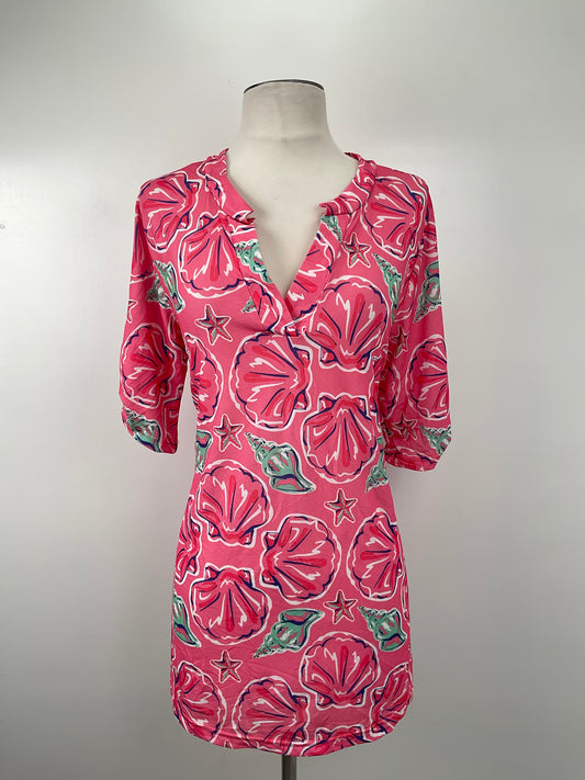 Blusa Rosado Floral Simply Southern