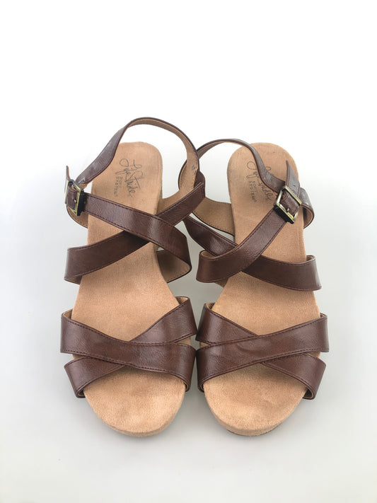 Zapatilla Marron de Plataforma Life Stride