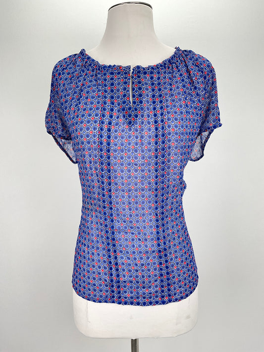 Blusa Azul de Lunares New Directions
