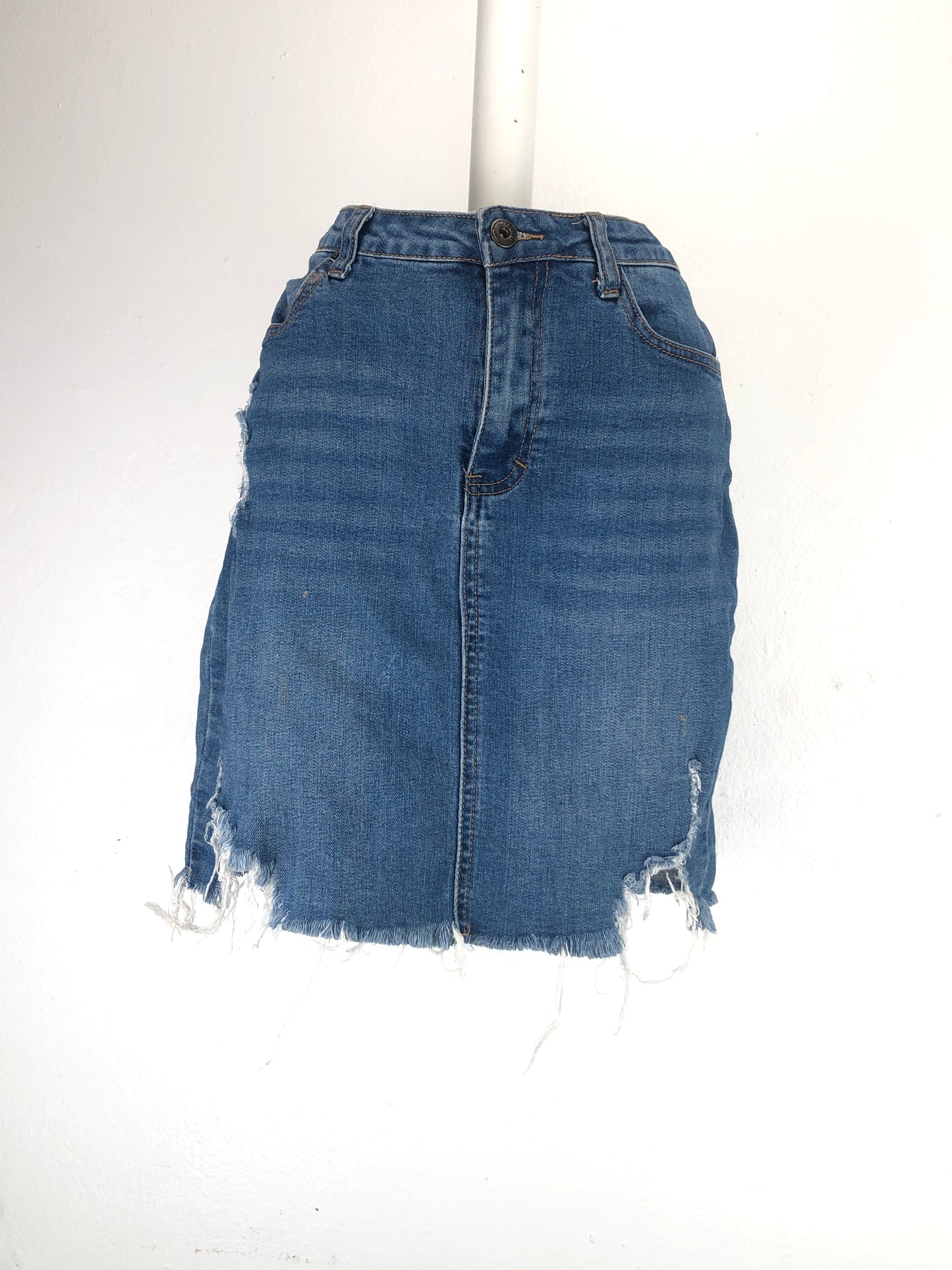 Falda Jeans Azul Claro Wax Jeans