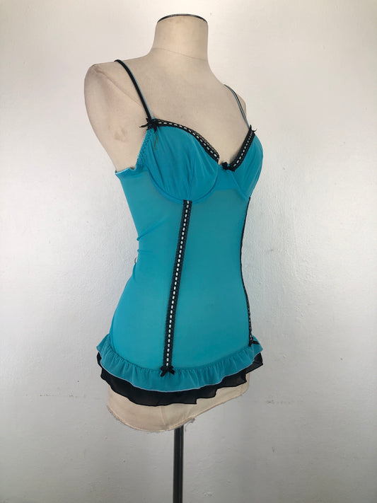 Blusa Verde De Dormi Natine