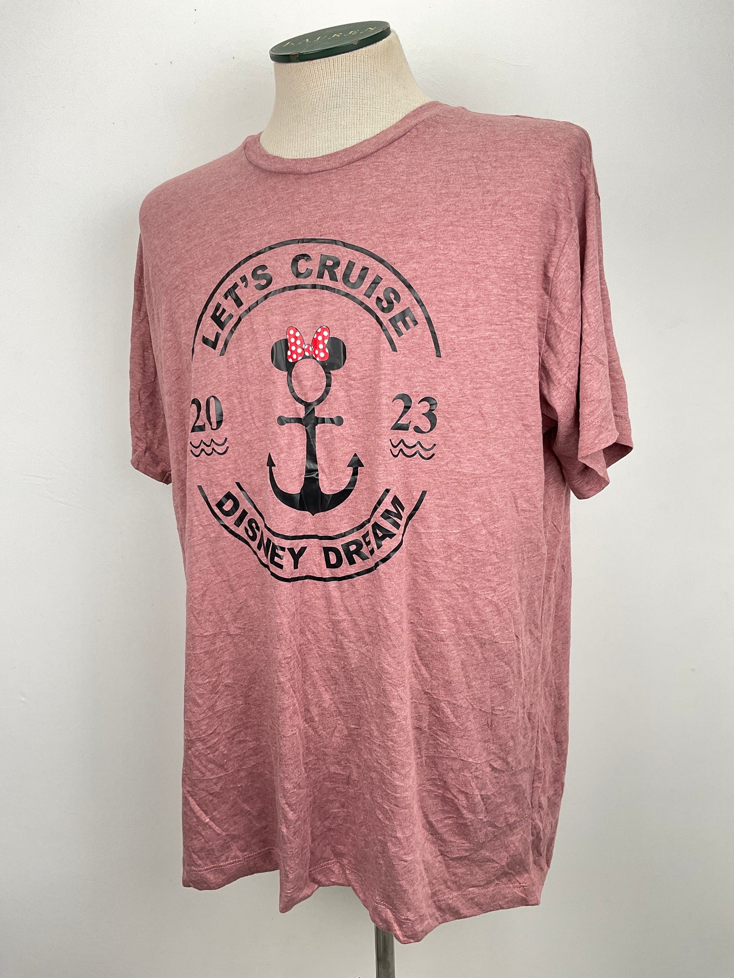 Camiseta Rosado Rustic Unitedhouston