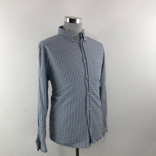 Camisa Azul de Cuadros Old Navy