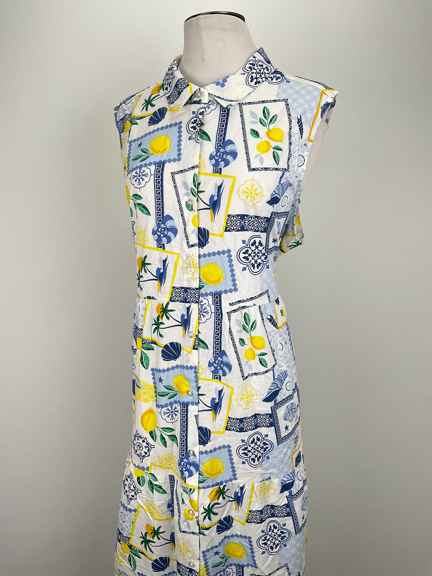 Vestido Blanco Floral Alex’s Lemonade Stad