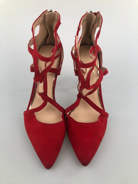 Zapatilla Rojo de Tacon Jessica Simpon