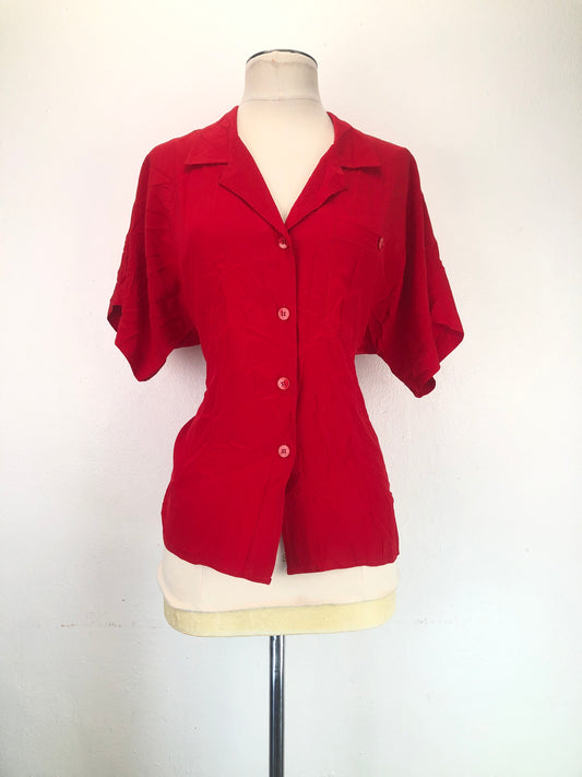 Camisa Rojo Adrianna Papell