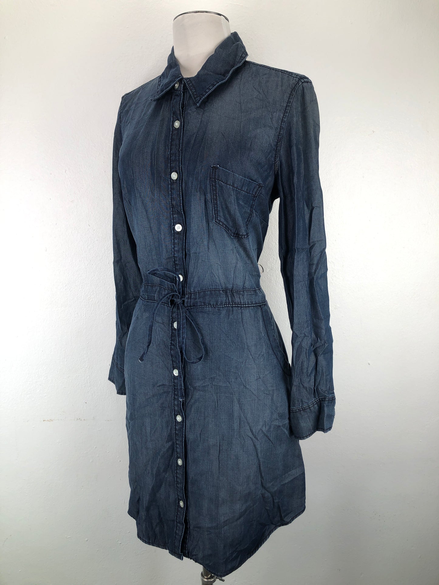 Vestido Tipo Camisero Jeans Azul Lee Platinum label