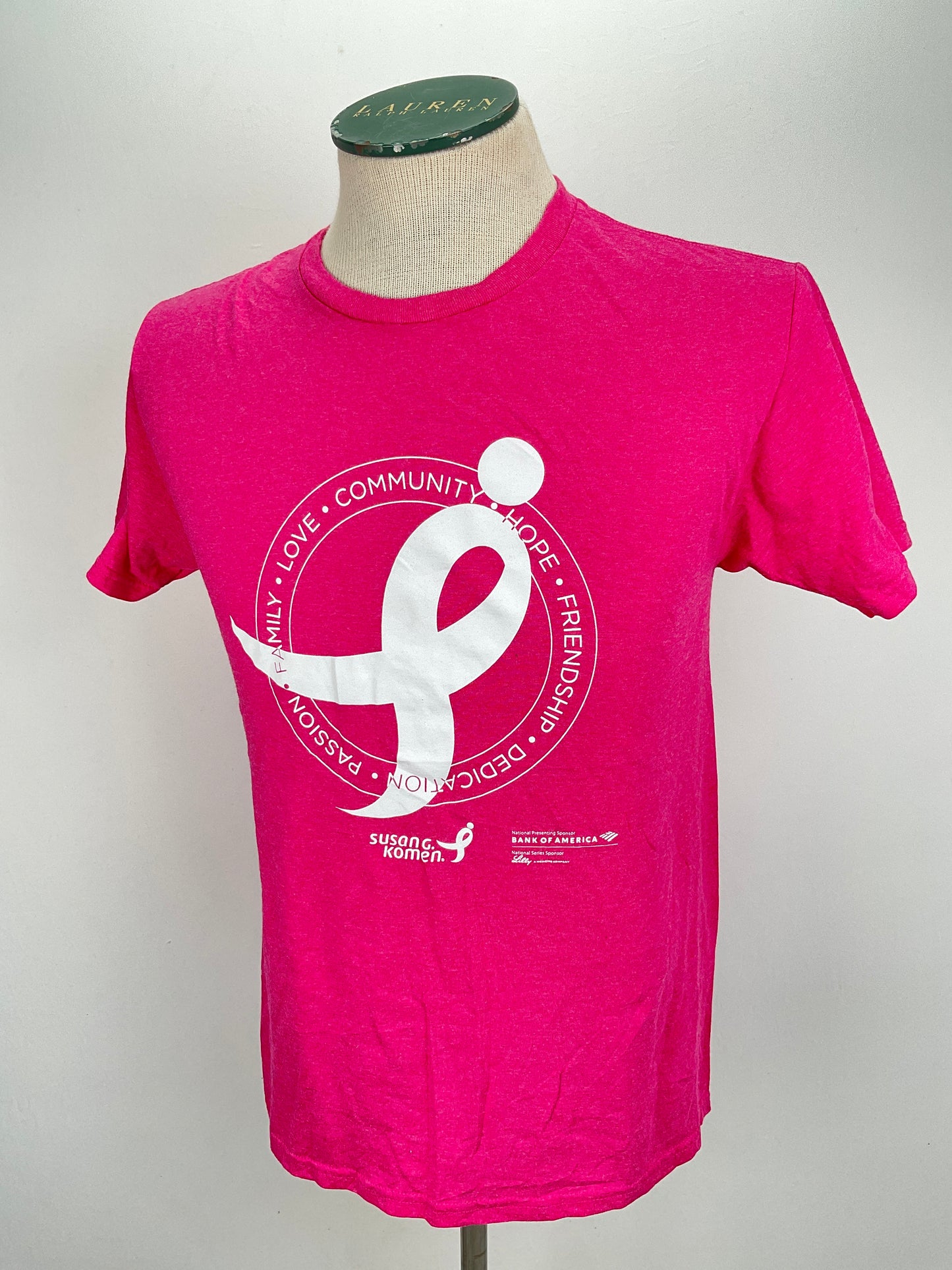 Camiseta Rosado Fruit of the Loom