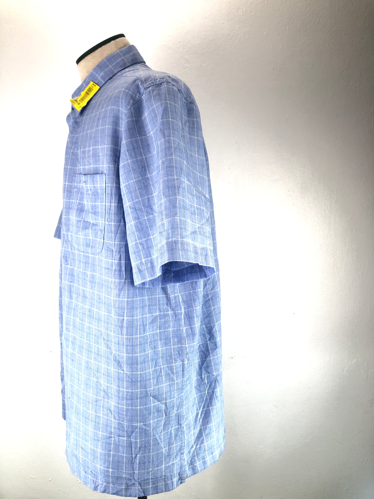 Camisa Azul claro de Cuadro George