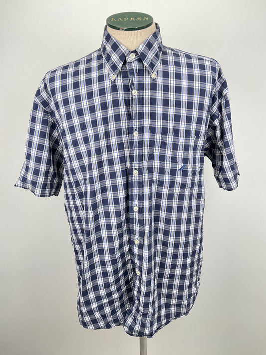 Camisa Azul marino de Cuadro Nautica