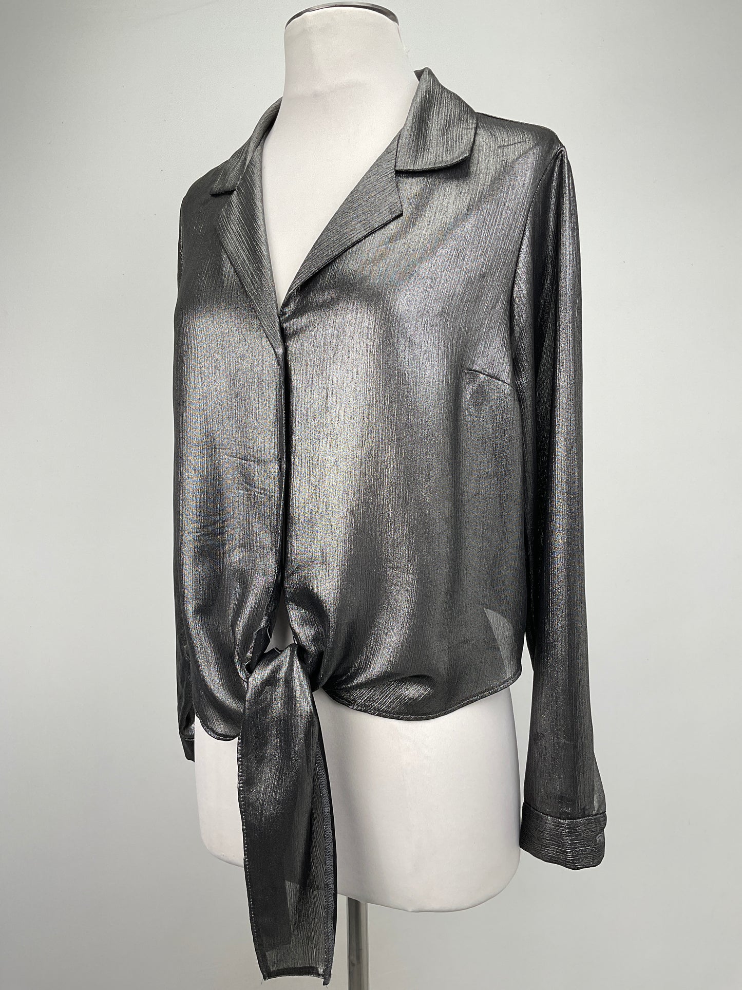 Camisa Plateado Asos