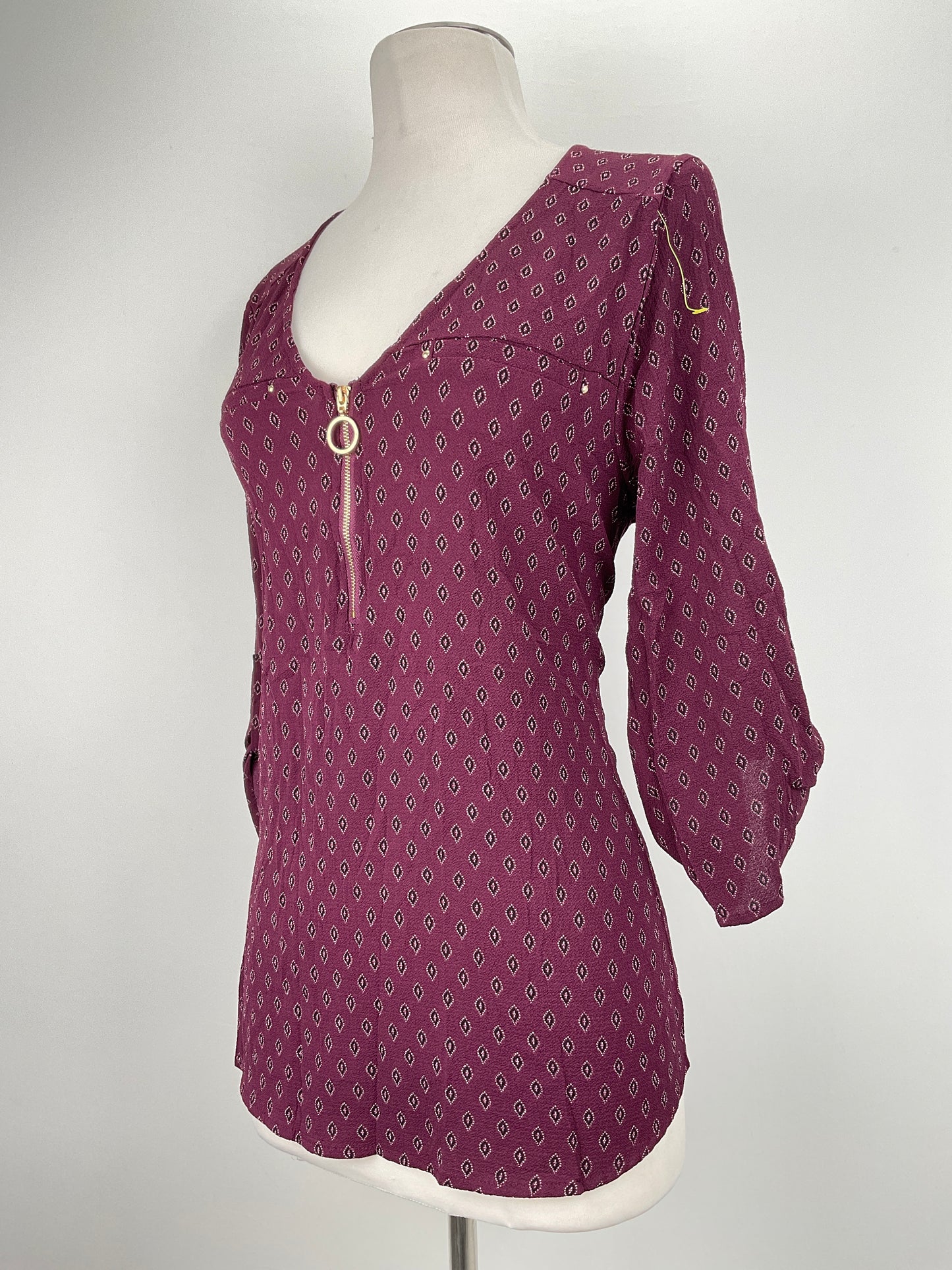 Blusa Rojo vino Variangis