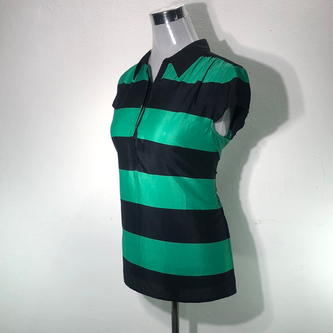 Blusa Verde de Raya Loft