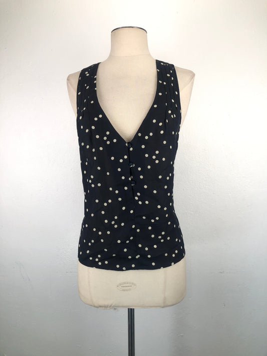 Blusa Azul oscuro de Lunares Yaya