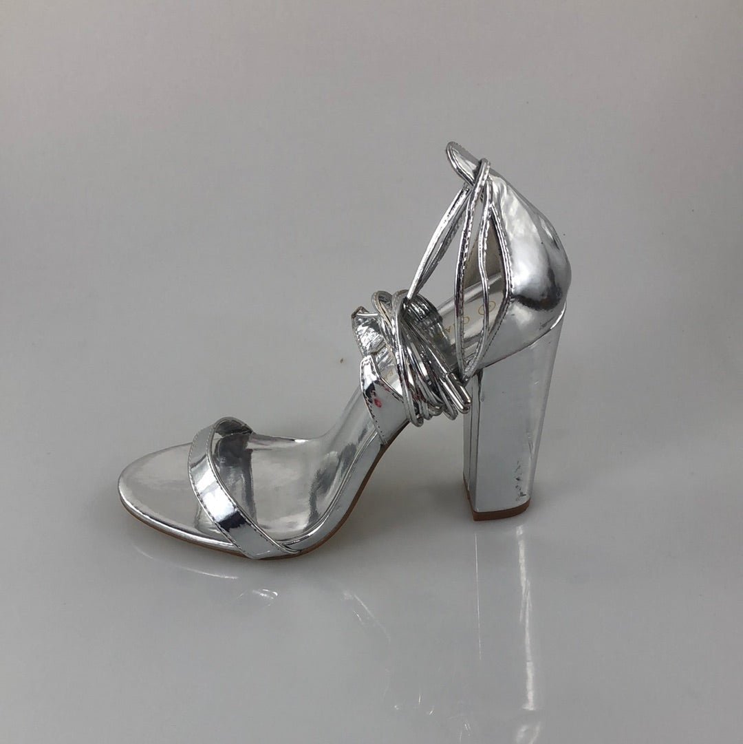 Zapatilla Plateado Charles Albert