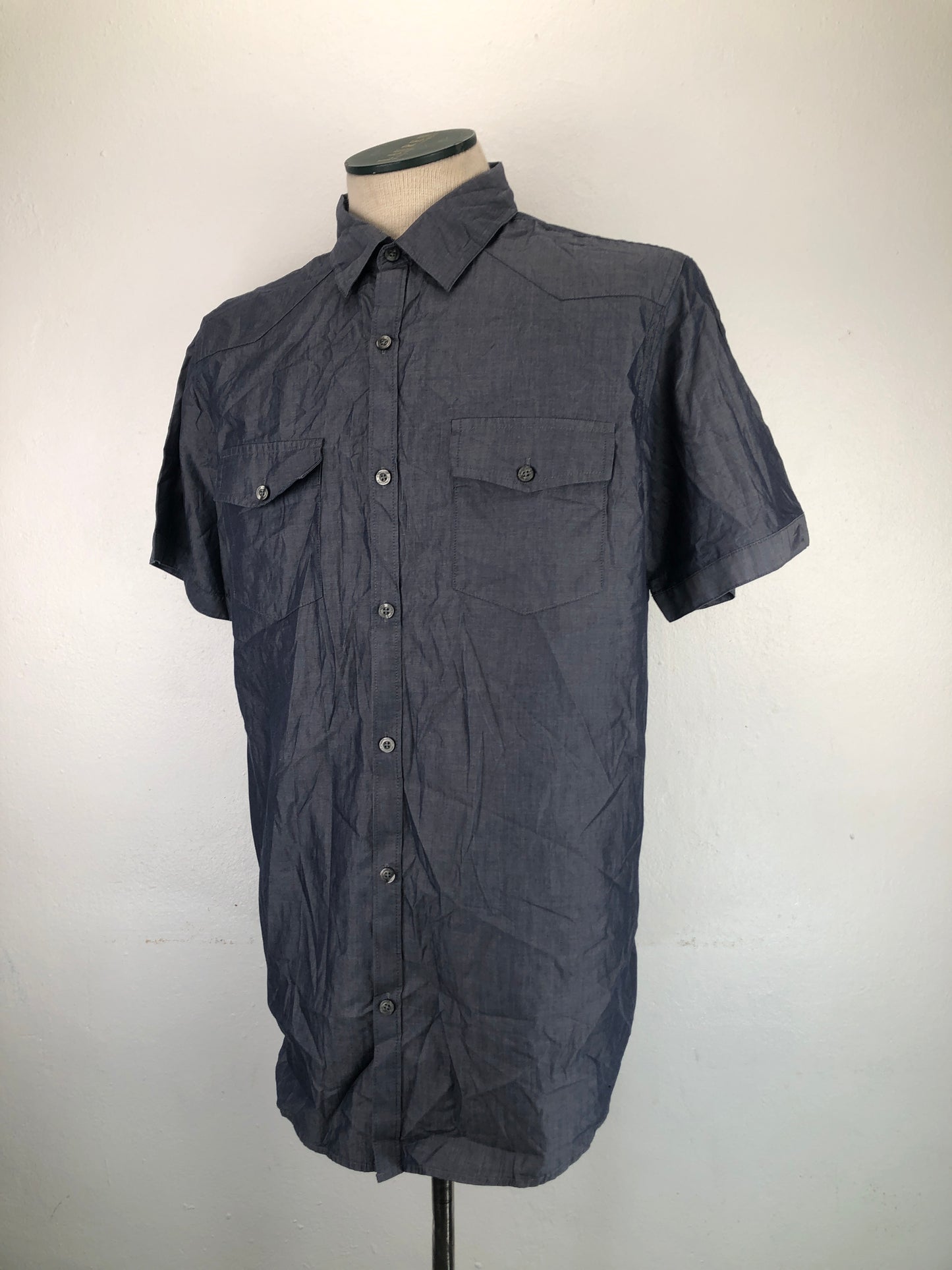 Camisa Gris Structure